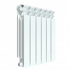 Rifar Base 500 570х100х480, 6 секций, боковое подключение (белый) Rifar Base 500 570х100х480, 6 секций, боковое подключение (белый)