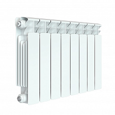 Rifar Base 350 415х90х640, 8 секций, боковое подключение (белый) Rifar Base 350 415х90х640, 8 секций, боковое подключение (белый)