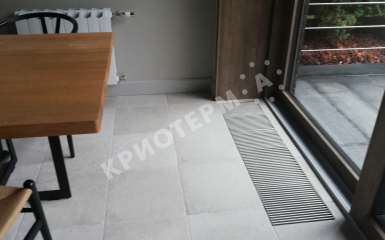 Внутрипольный конвектор Mohlenhoff, Новорижское ш., КП "Николина гора"